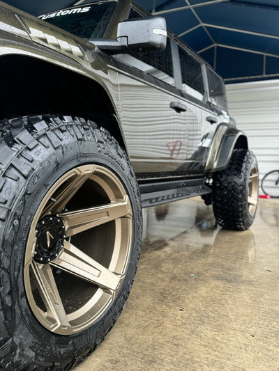 Ford Bronco APOCALYPSE 5 SPOKE WHEELS 6 LUG BRONZE