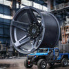 Apocalypse 5 Spoke Wheel for Jeep Gladiator JT 2020-2024 SILVER