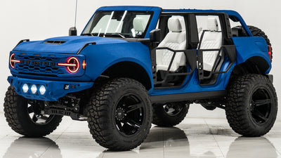 Ford Bronco Apocalypse 5 Spoke Wheel 6 Lug (Black)