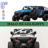 HEADLIGHTS HALO 9” RGB LED JT