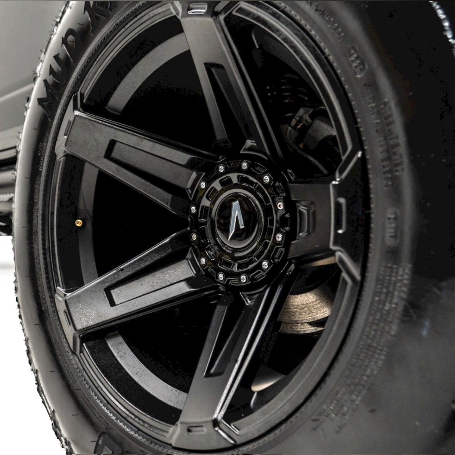 Apocalypse 5-Spoke Wheels for Ford Bronco 2021–2025 (Black) Deep