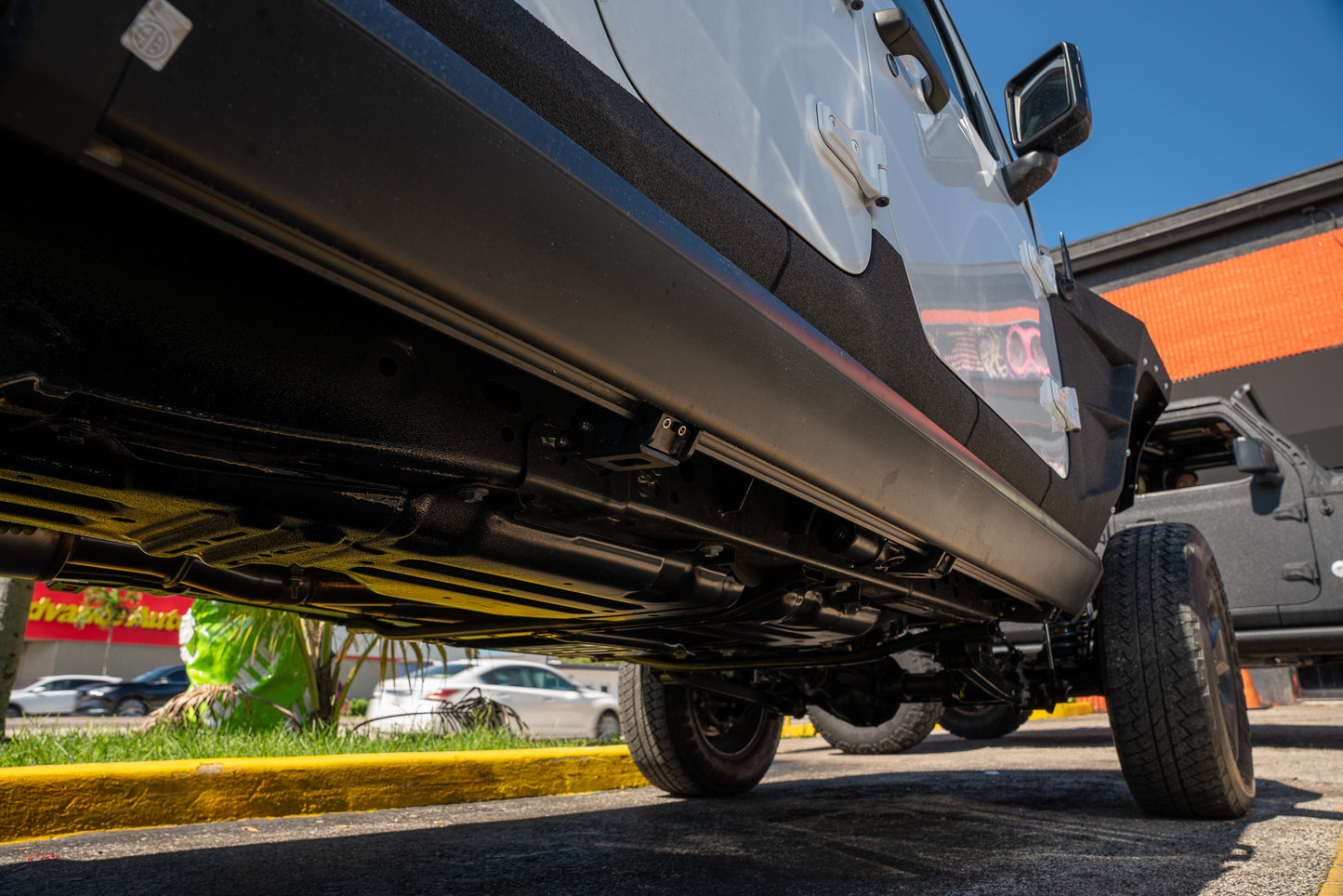 JL Jeep Wrangler Power Steps power running boards