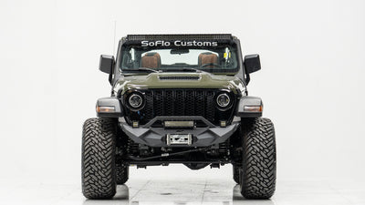 Jeep Wrangler Mojave Style Hood Clear Insert