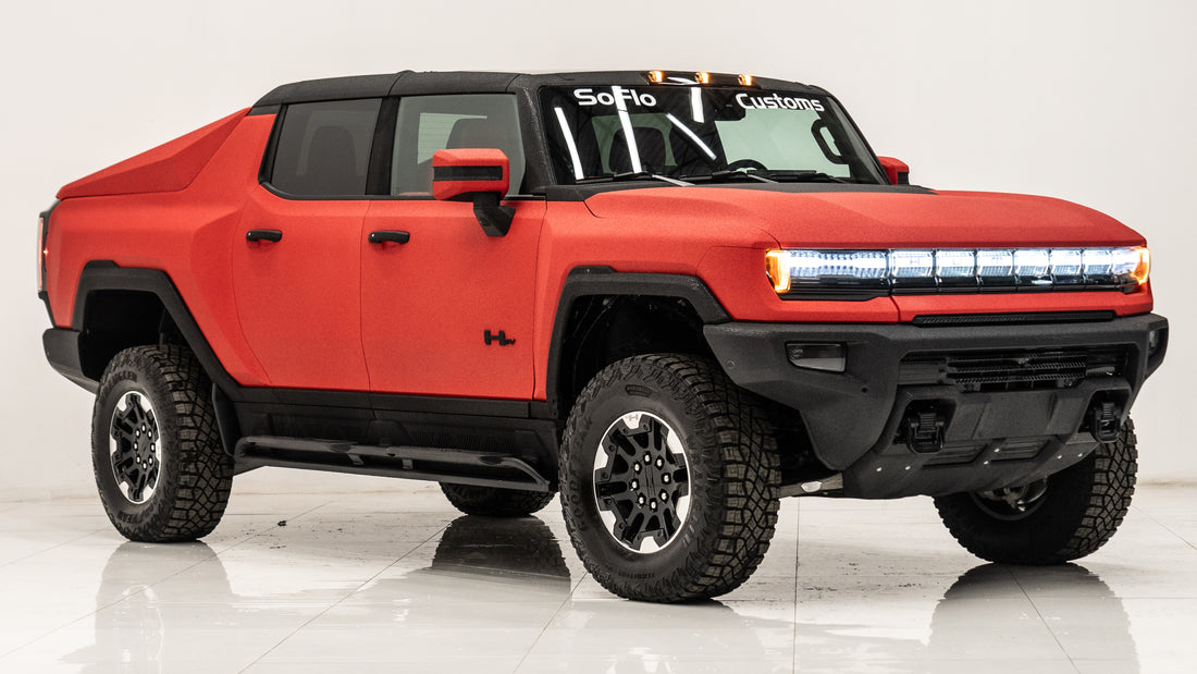 GMC Hummer EV Fastback (Slant Back) Inserts 2021-2025 – Soflo Customs ...