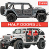 JEEP WRANGLER HALF DOORS 4DOOR