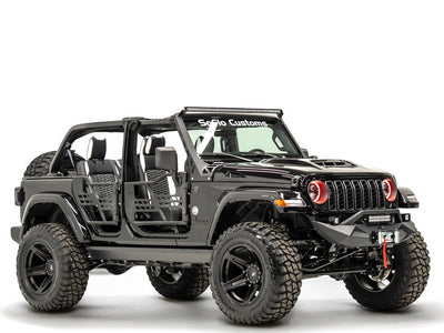 Brackets for 52” Lightbar for Jeep Wrangler 2018-2025