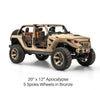 Apocalypse 5 Spoke Wheel for Jeep Wrangler / Gladiator 5 Lug BRONZE