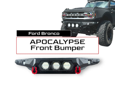 Ford Bronco APOCALYPSE FRONT BUMPER