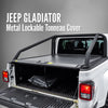 Jeep Gladiator Locking Tonneau Cover Aluminum