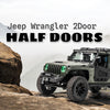 Jeep Wrangler 2dr HALF DOORS