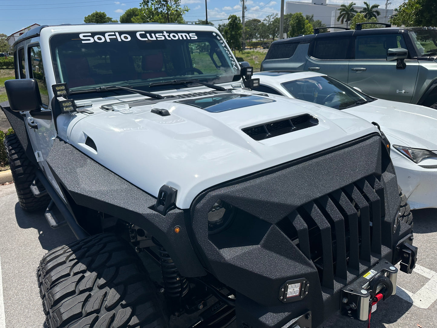Jeep Custom Mojave Hood